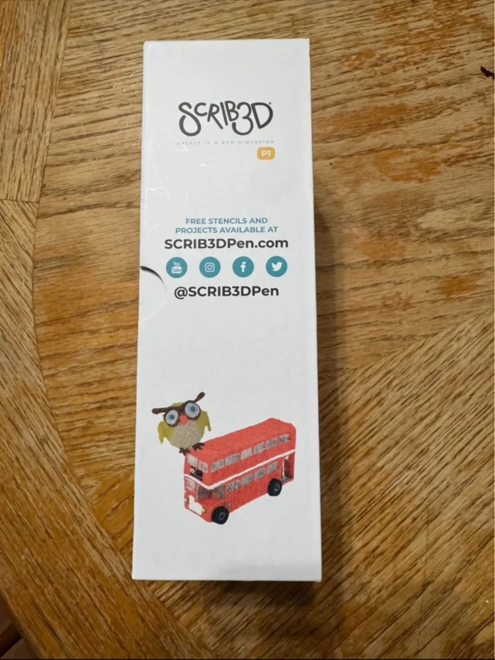 P1 Kids 3D Pen in Light Blue - Picture 2 of 4